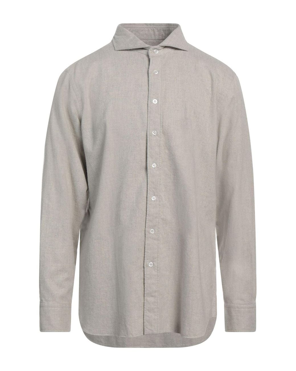 Lardini Gray Shirt Cotton for men