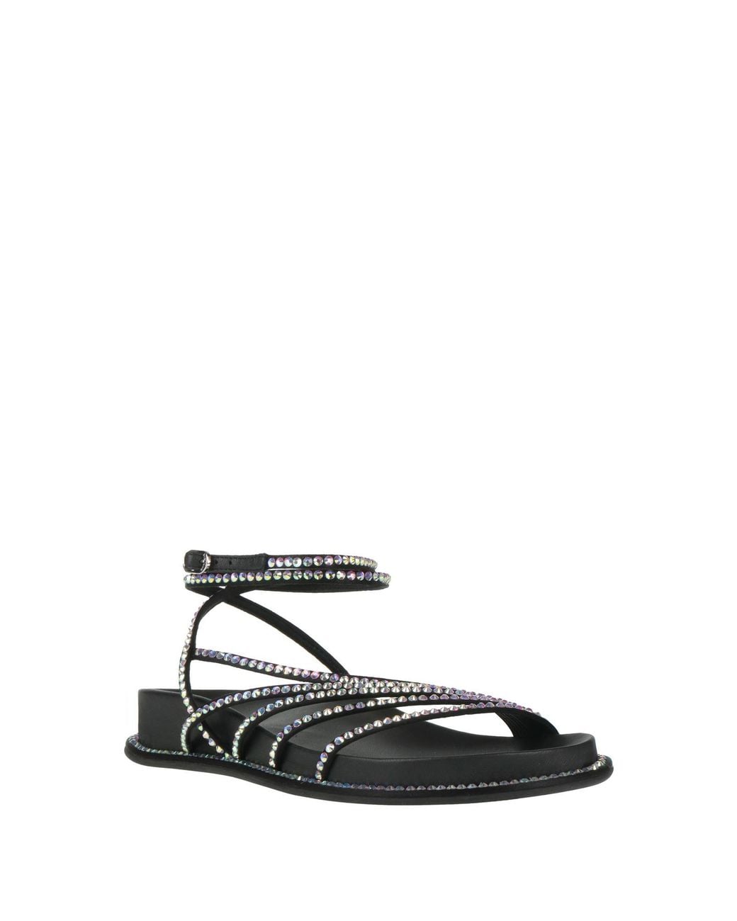 Le Silla White Sandals Textile Fibers