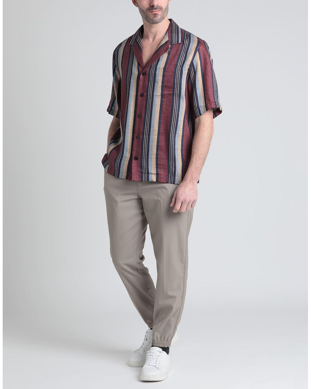 Emporio Armani Gray Trouser for men