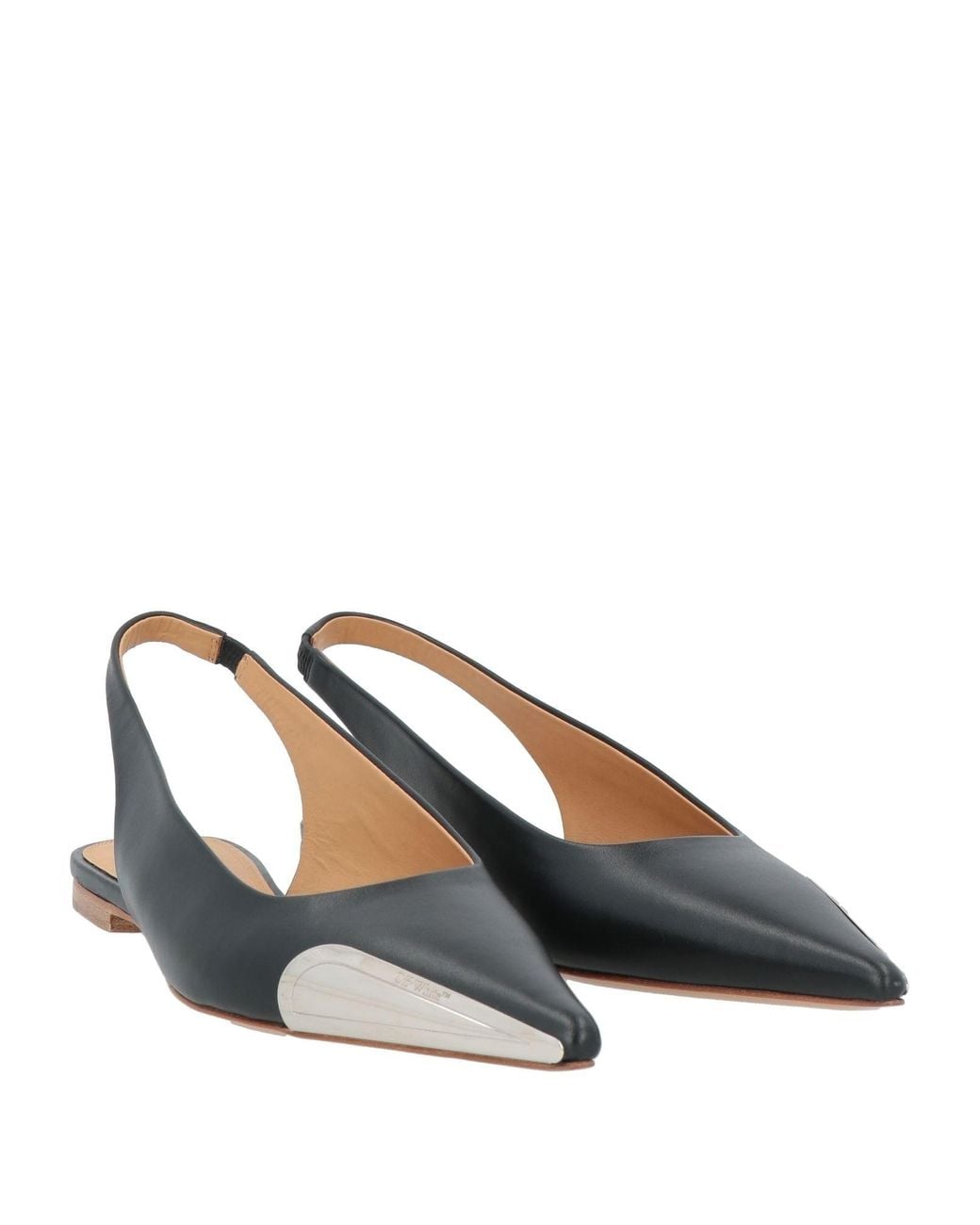 Off-White c/o Virgil Abloh Black Ballet Flats