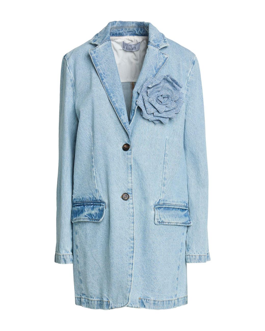 GIUSEPPE DI MORABITO Blue Denim Outerwear