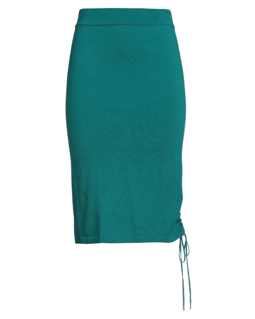 P.A.R.O.S.H. Midi Skirt in Green | Lyst