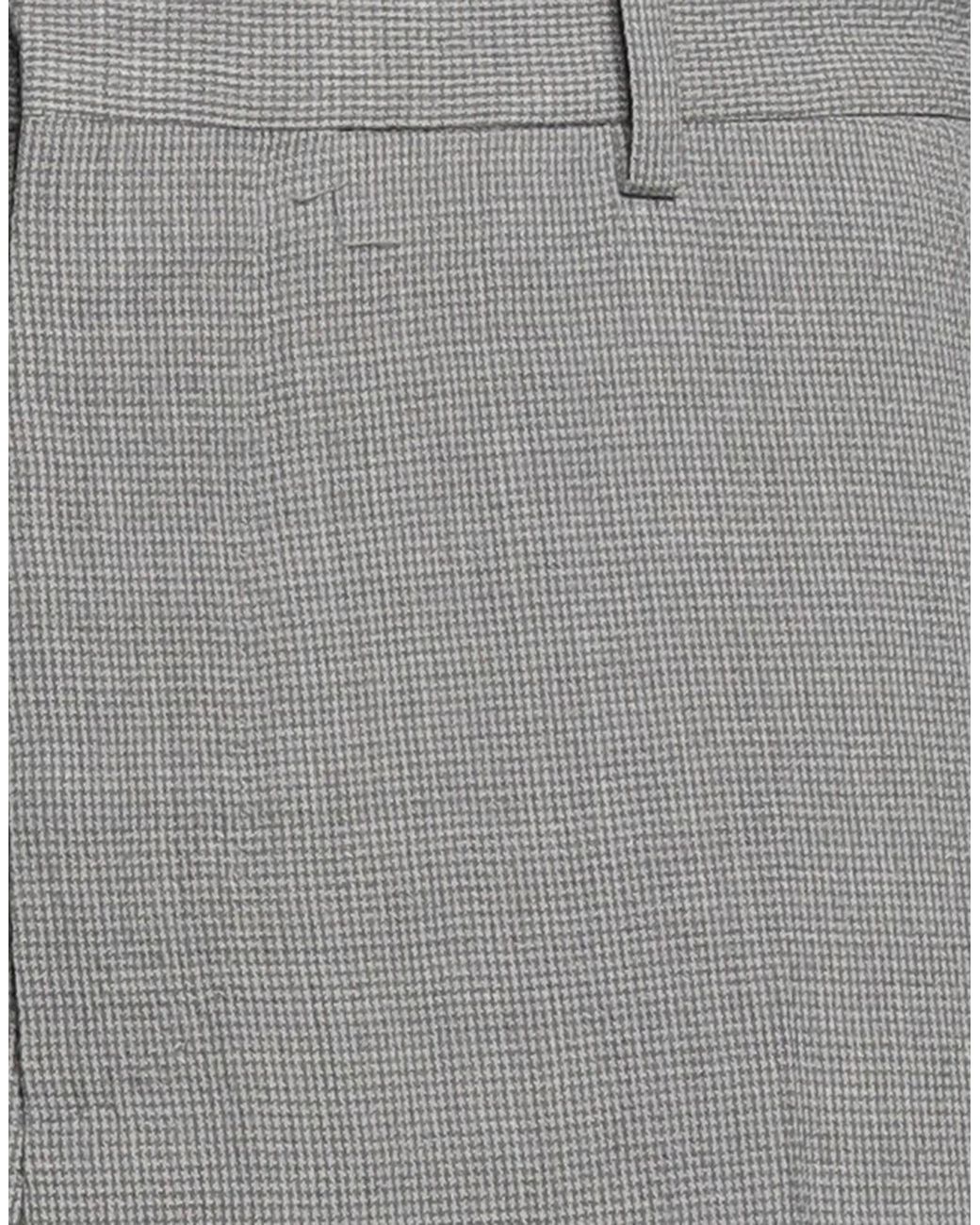 Dunhill Gray Pants Wool, Elastane for men