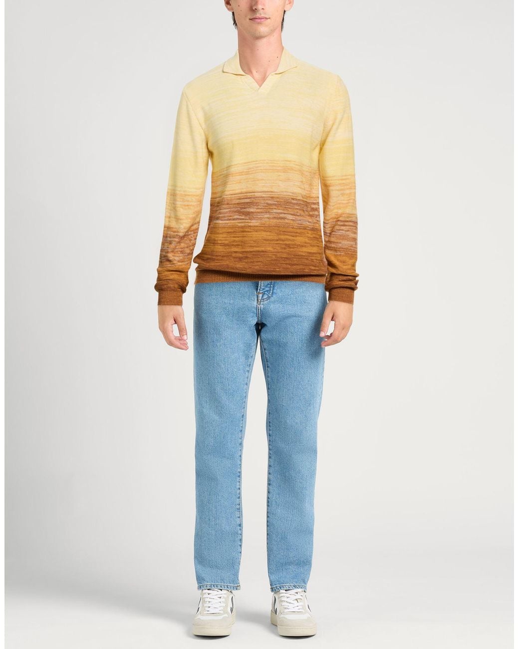 Pullover di Bellwood in Yellow da Uomo