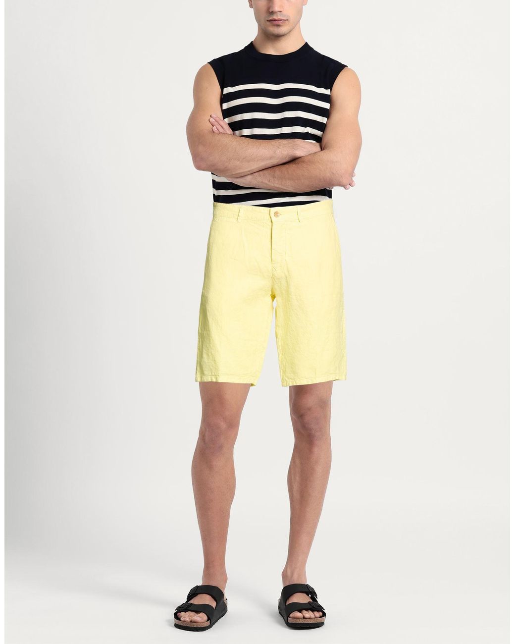 Harmont & Blaine Yellow Shorts & Bermuda Shorts for men