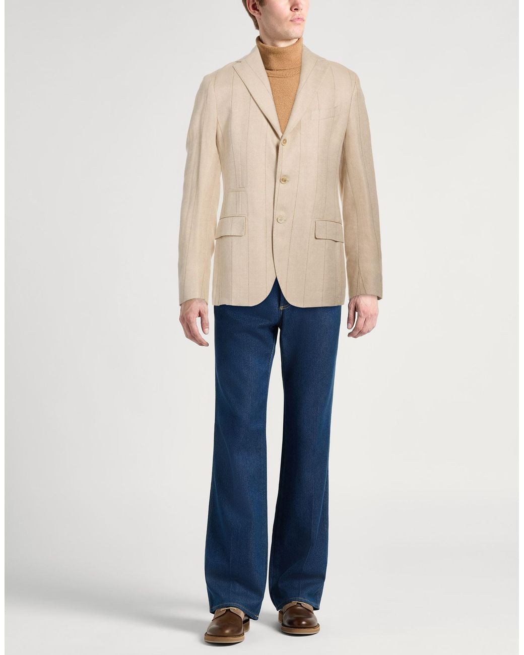Eleventy Natural Suit for men