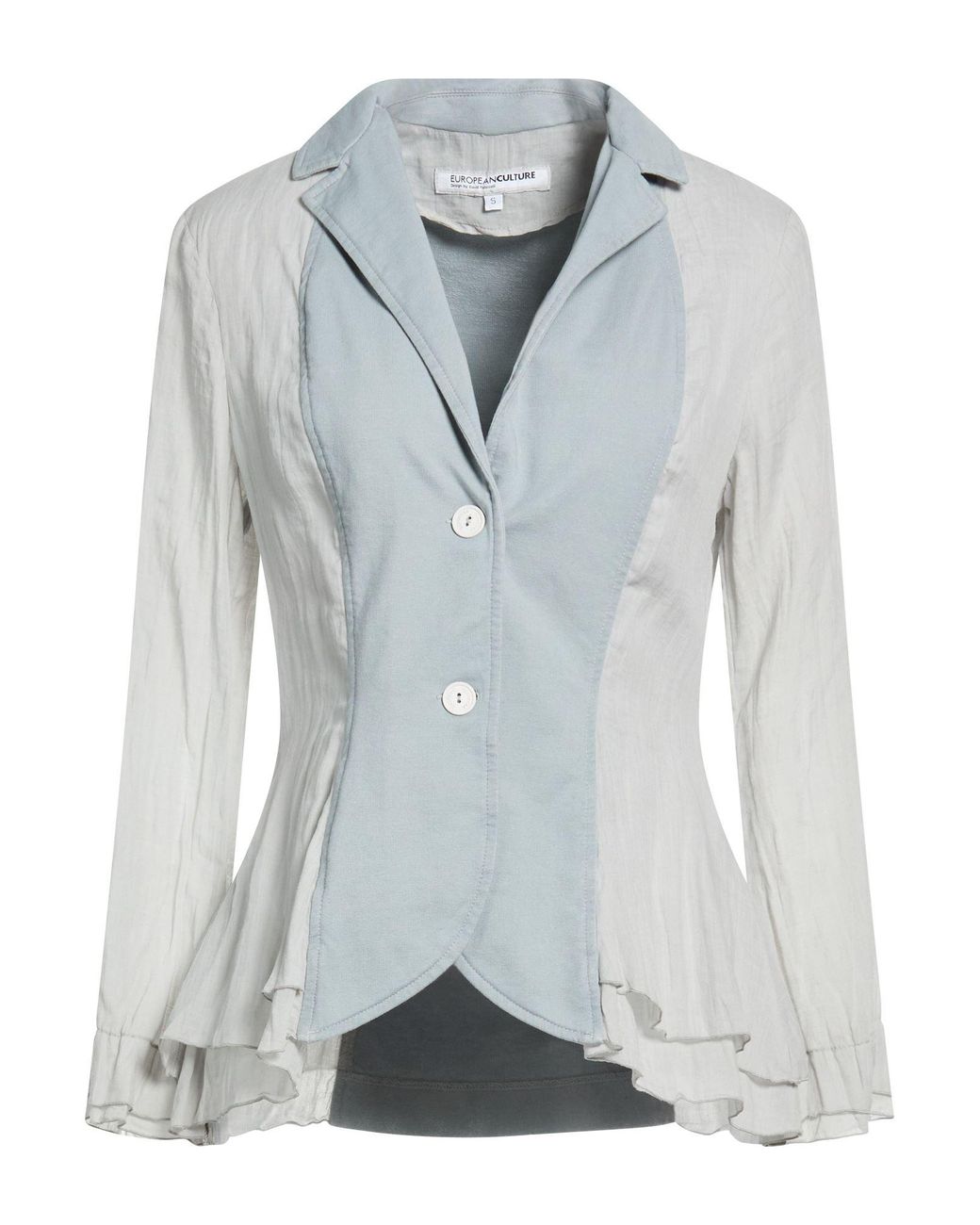 European Culture Blue Blazer