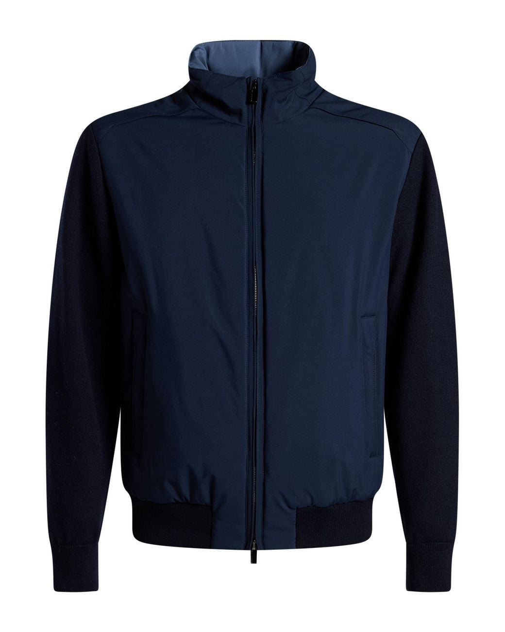 Paul & Shark Blue Jacket Virgin Wool, Polyester for men