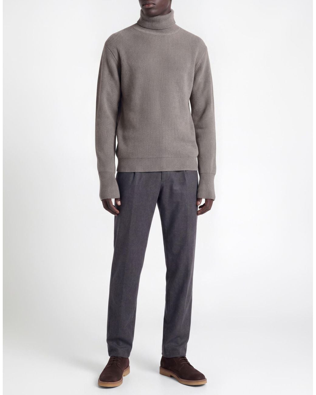 Barena Gray Turtleneck Wool for men
