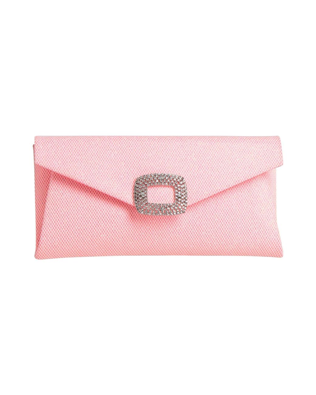 Twenty Four Haitch Pink Clutch