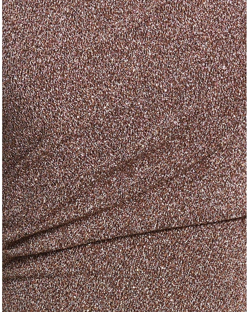 Liu Jo Brown Top Polyester, Polyamide, Elastane