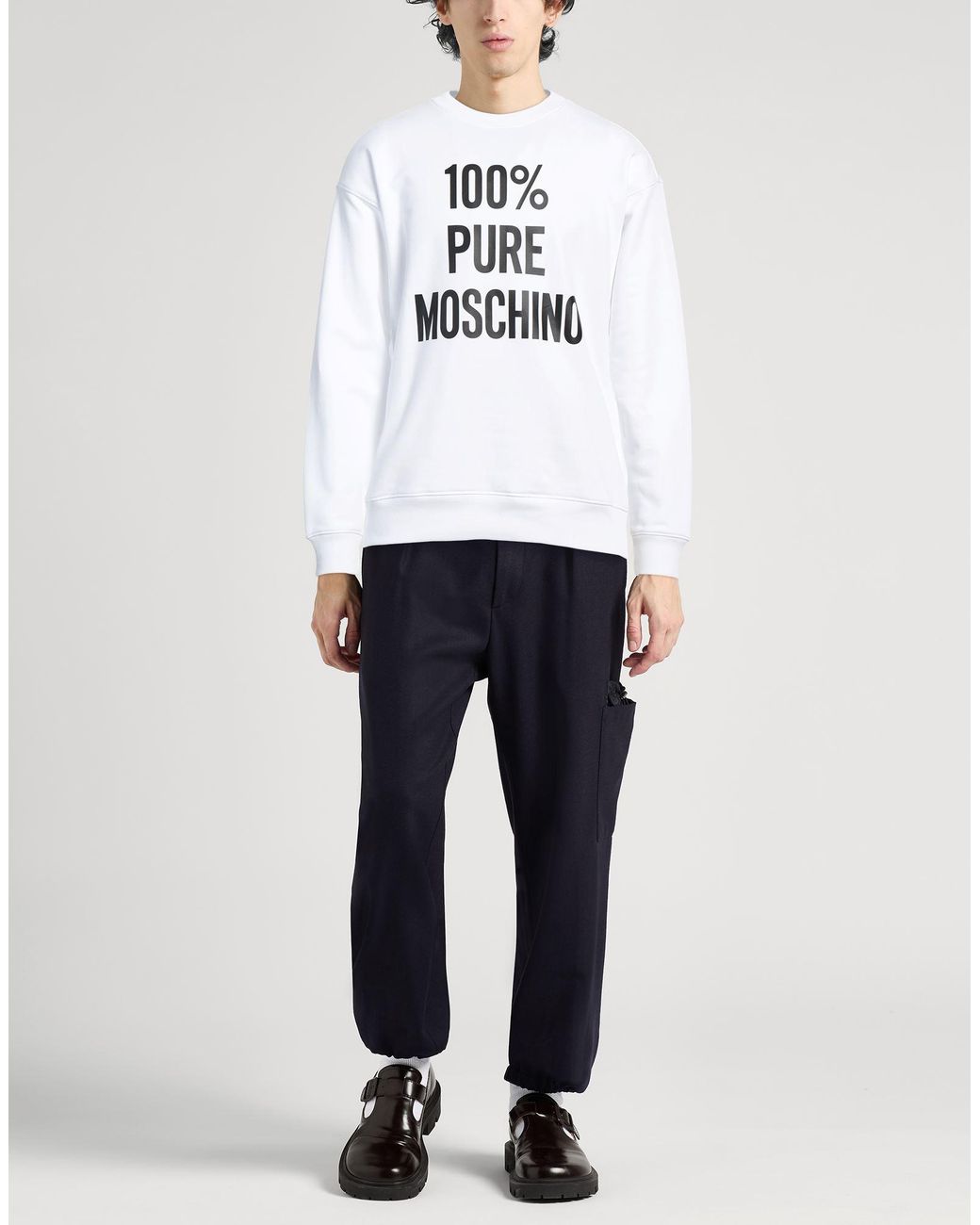 Sudadera Moschino de hombre de color White