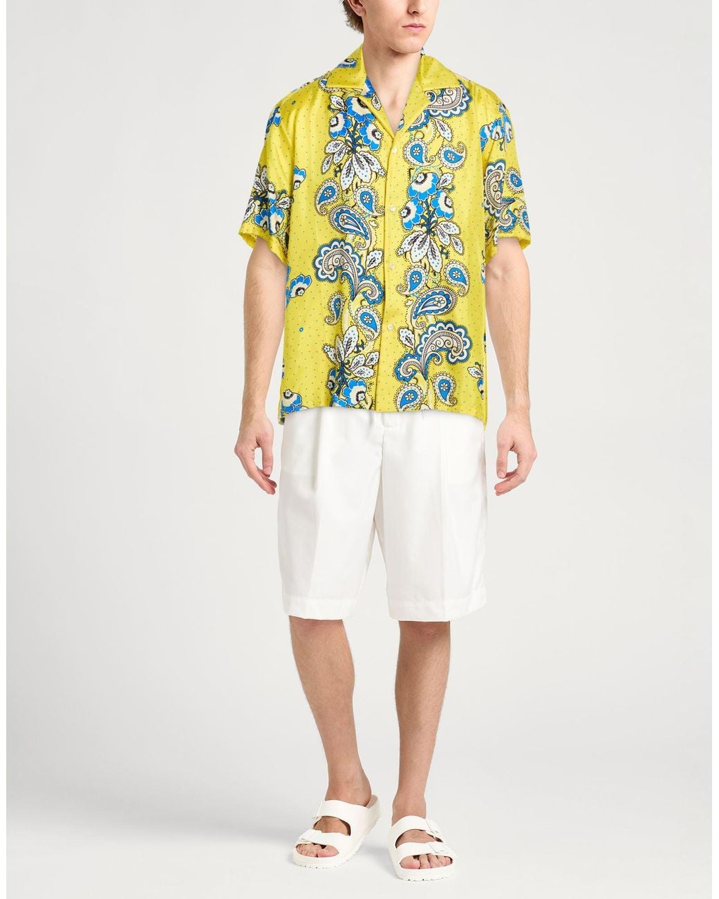 Camicia di P.A.R.O.S.H. in Yellow da Uomo