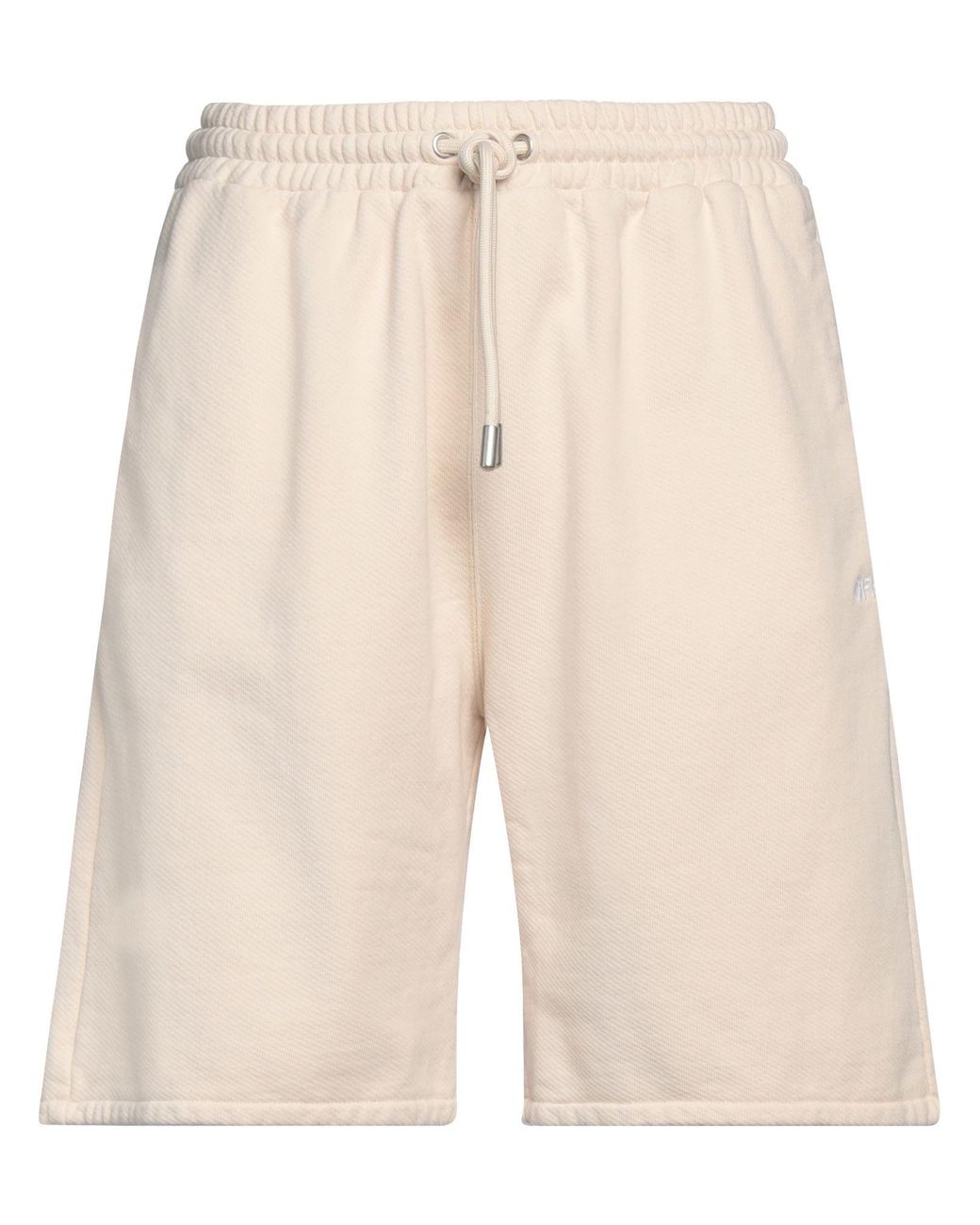 Off-White c/o Virgil Abloh Natural Shorts & Bermuda Shorts for men