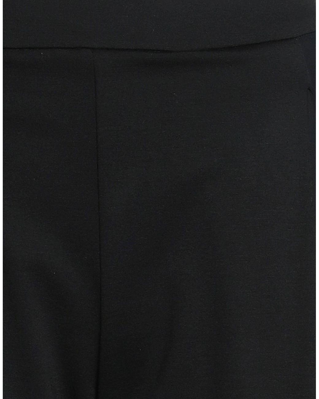 Jijil Black Pants Viscose, Polyester, Elastane