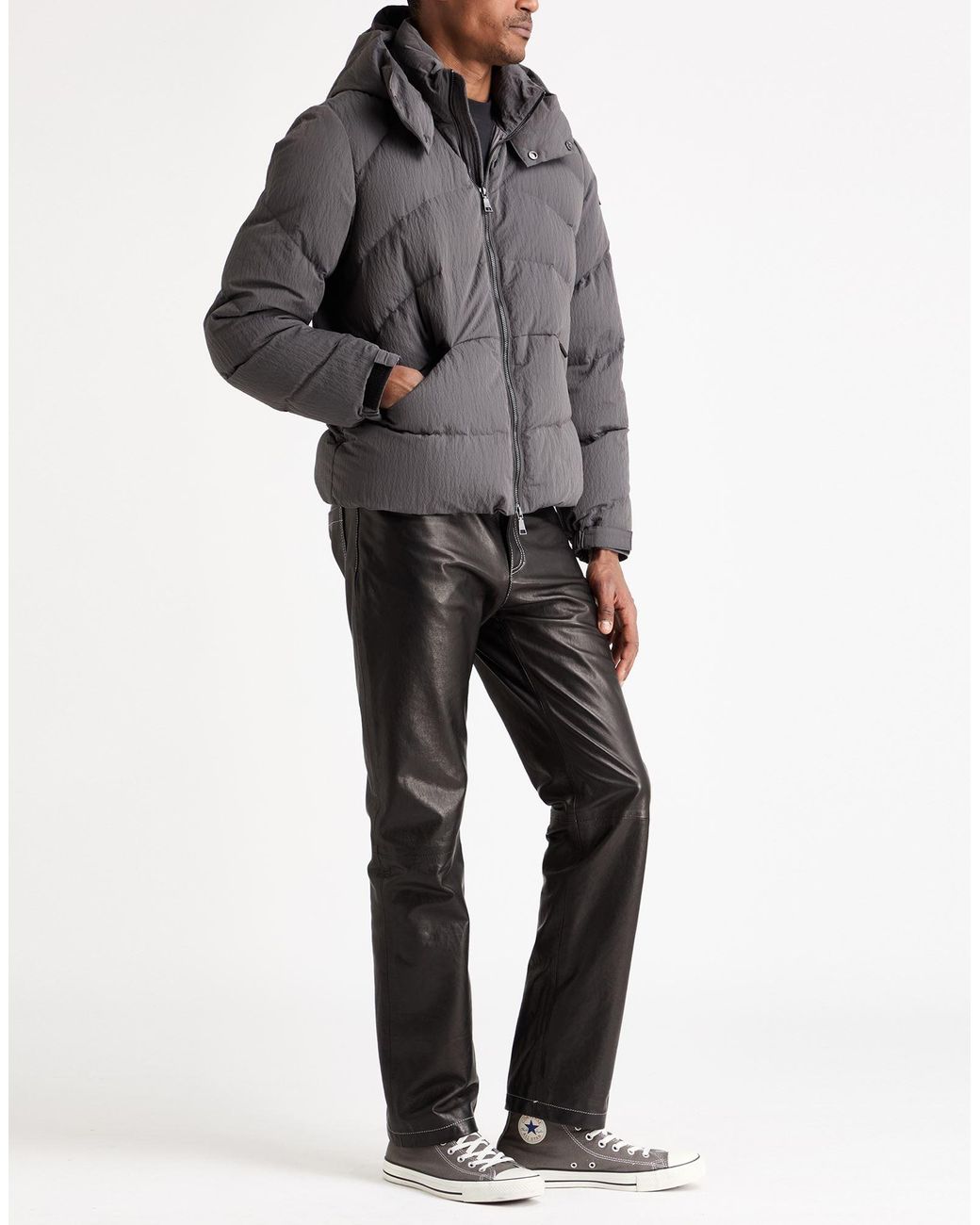 Add Gray Puffers for men