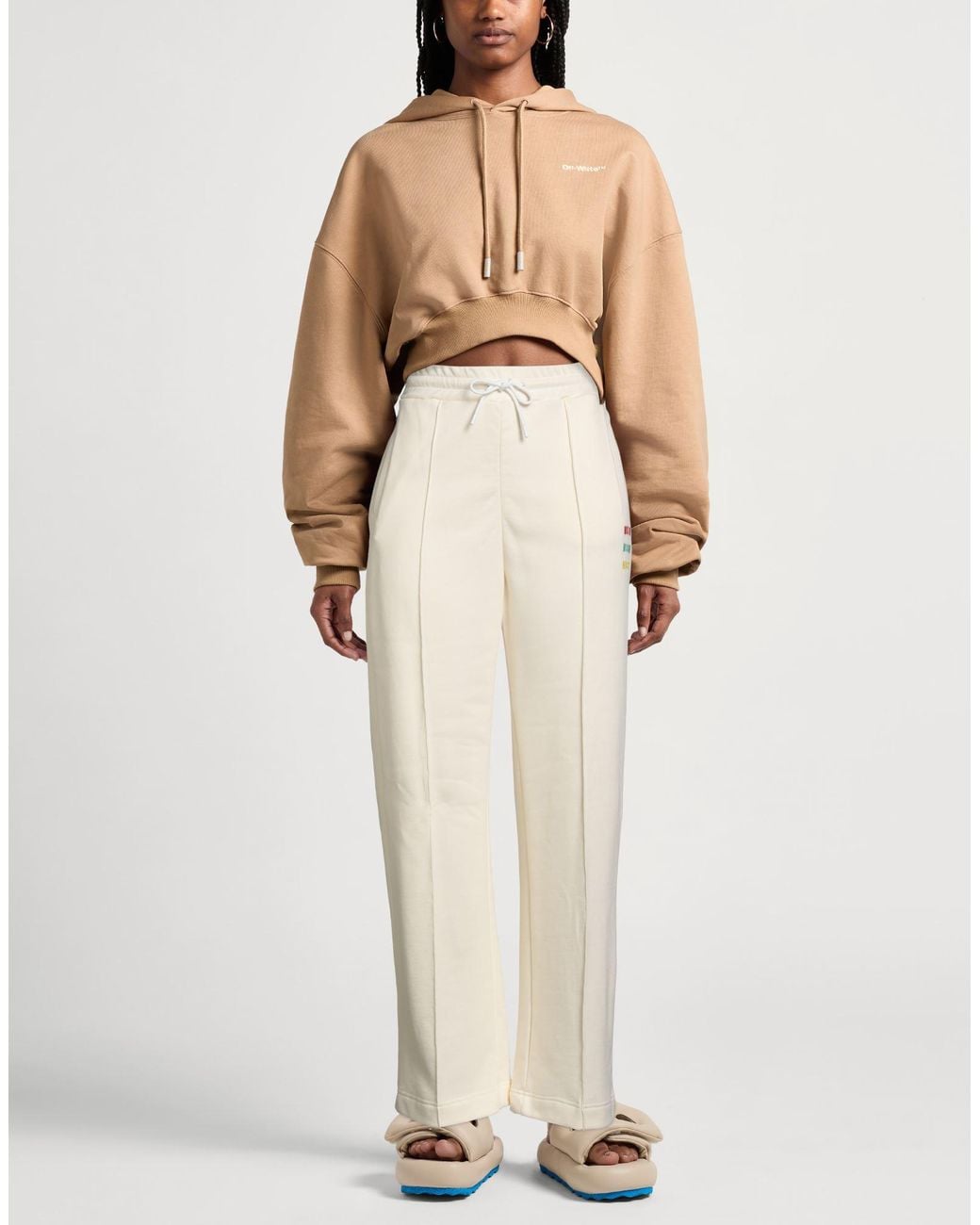 MSGM White Trouser