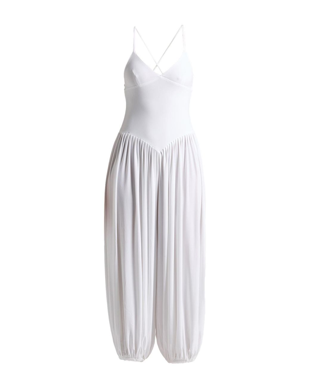 Norma Kamali White Jumpsuit