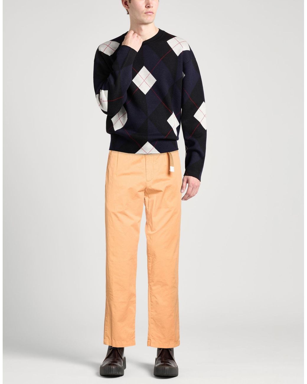 White Sand Natural Trouser for men