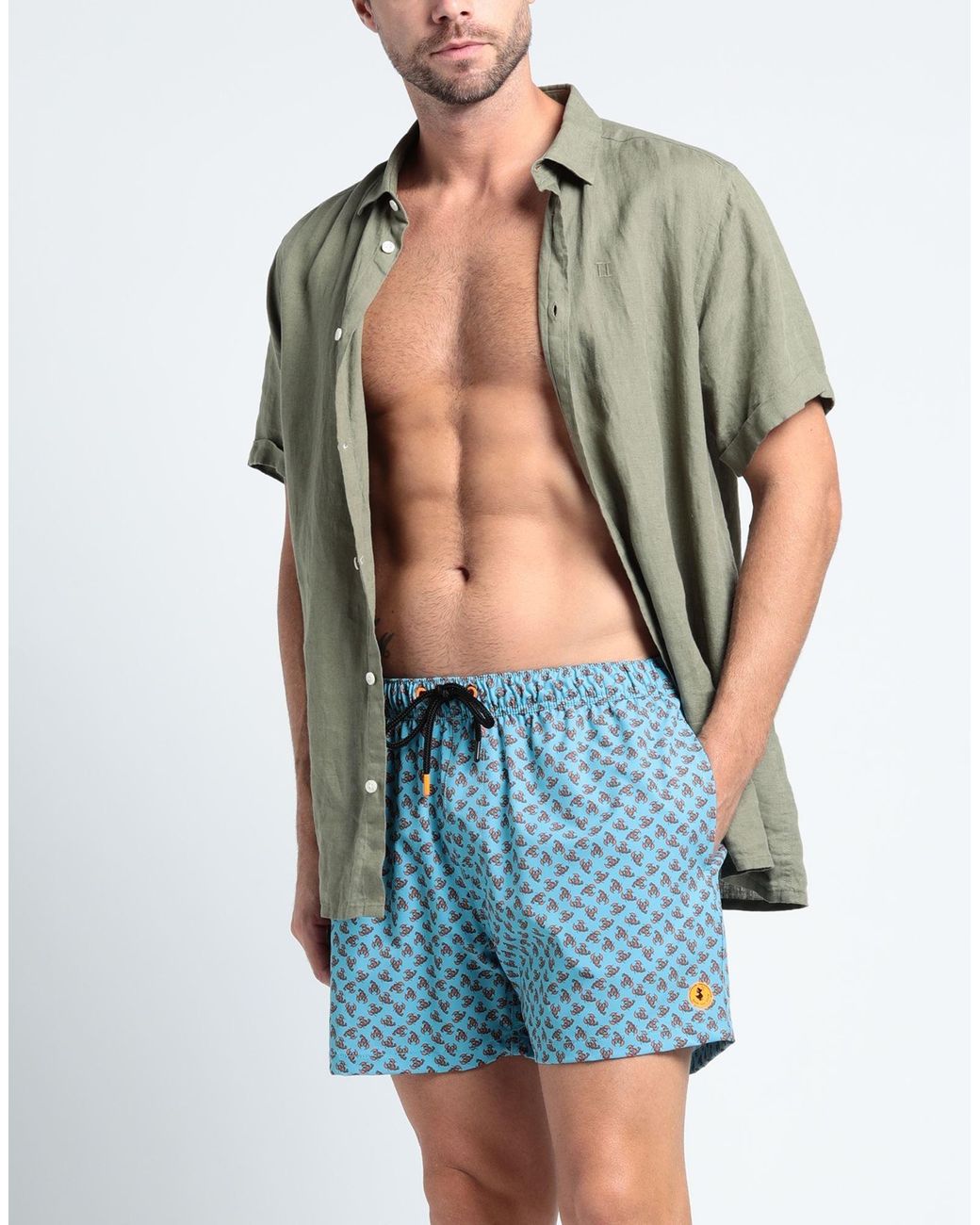 Mens duck sales swim trunks