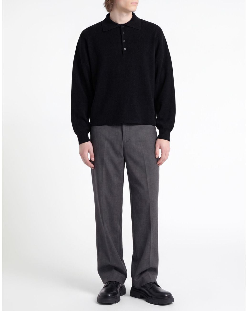 Pullover MARSĒM de hombre de color Black