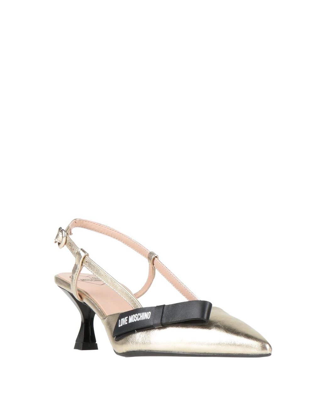 Love Moschino Metallic Pumps