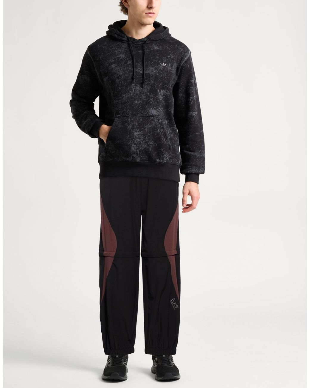 EA7 Black Trouser for men