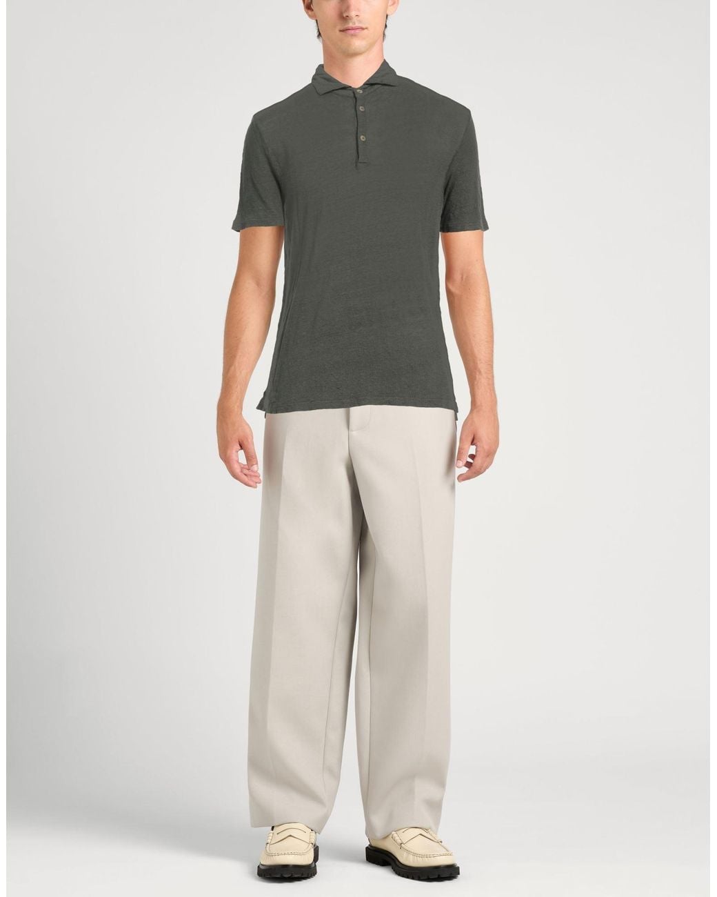 Polo Boglioli pour homme en coloris Gray