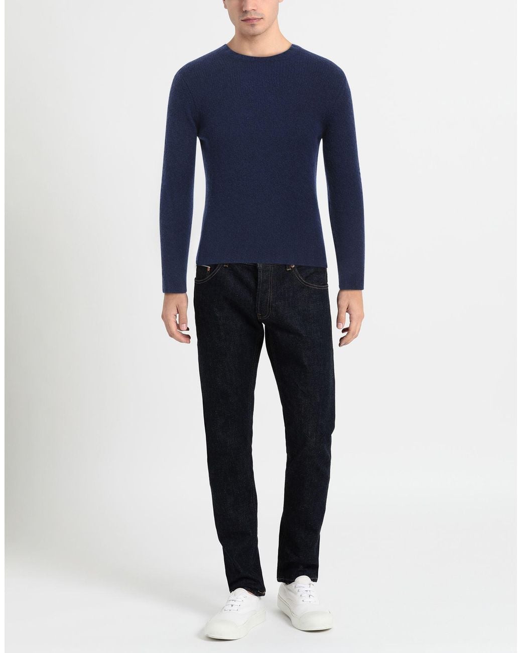 FILIPPO DE LAURENTIIS Blue Sweater for men