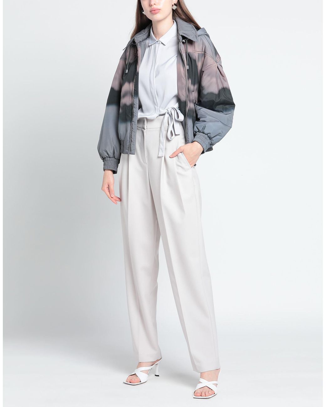 Alberta Ferretti Gray Jacket