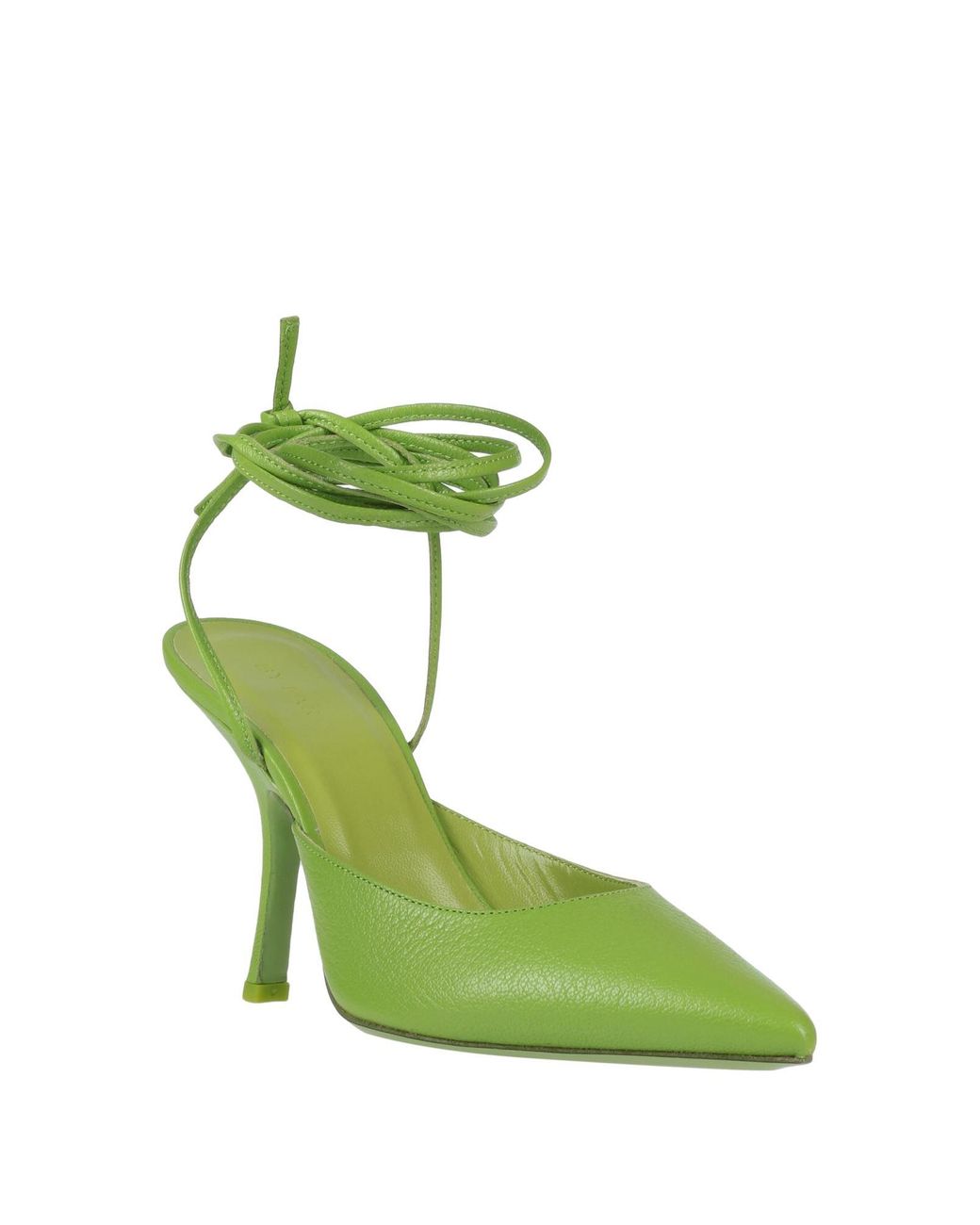 By Far Green Pumps