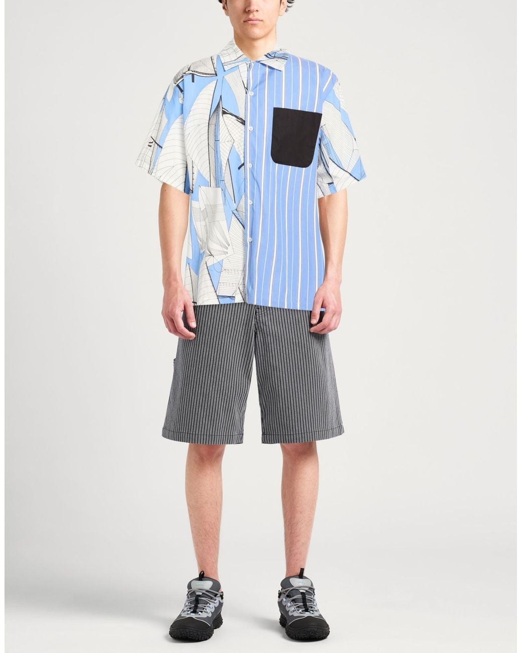 MSGM Hemd in Blue für Herren