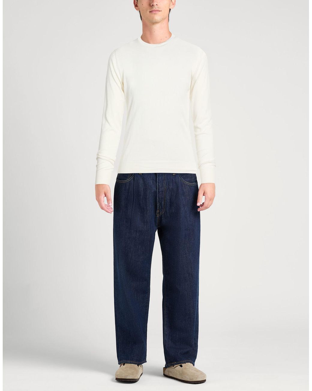 People Of Shibuya White Jumper for men