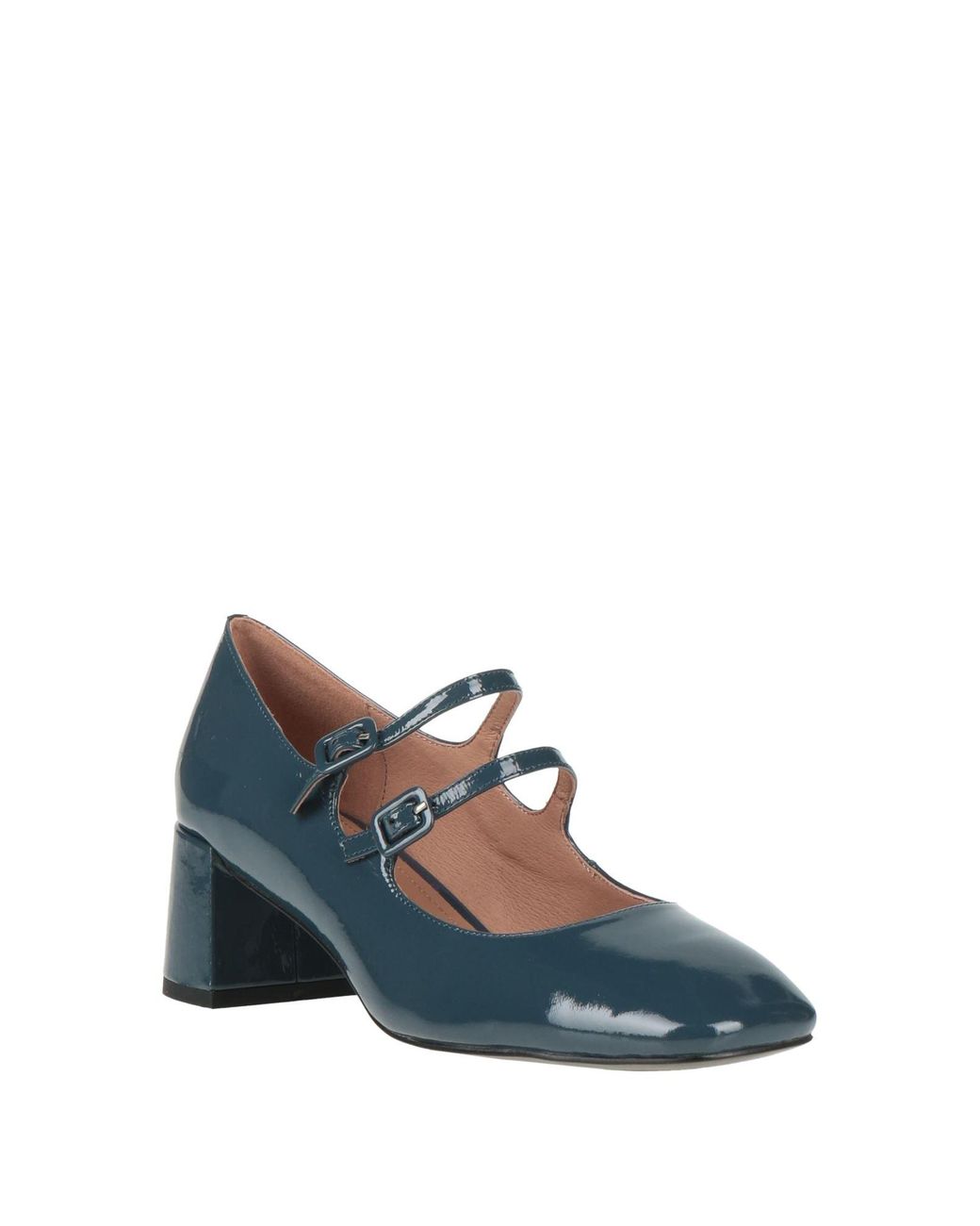 Bibi Lou Blue Slate Pumps Leather