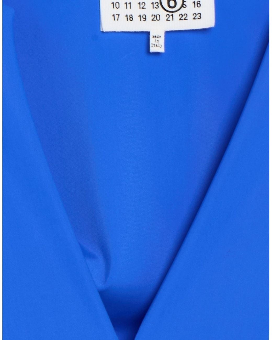 Maison Margiela Blue Bright Bodysuit Polyamide, Elastane
