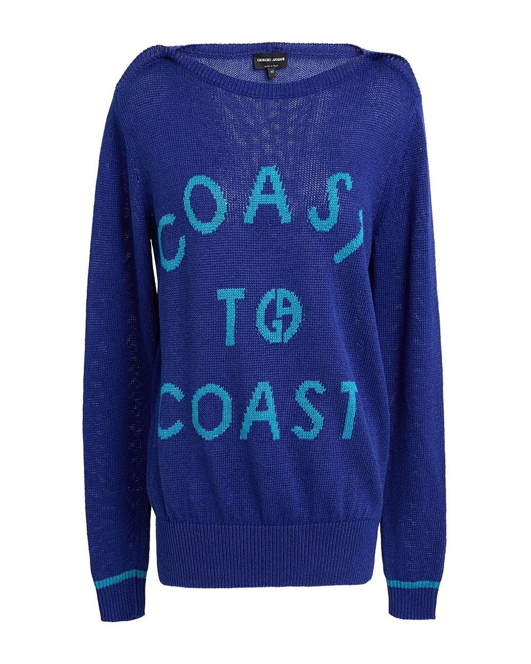 Giorgio Armani Blue Pullover
