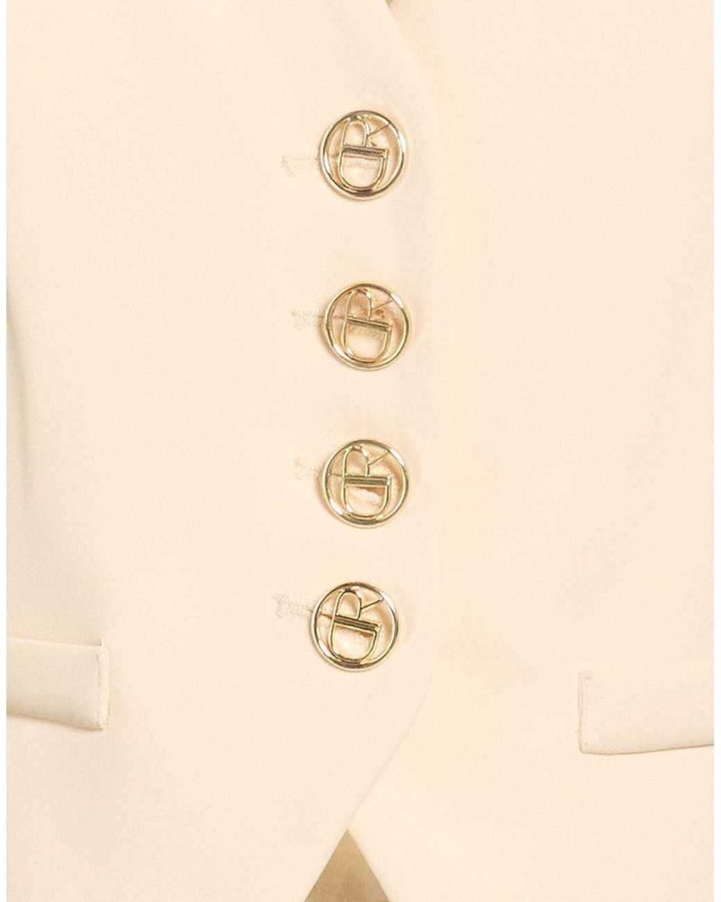 Denny Rose Natural Top Polyester, Elastane