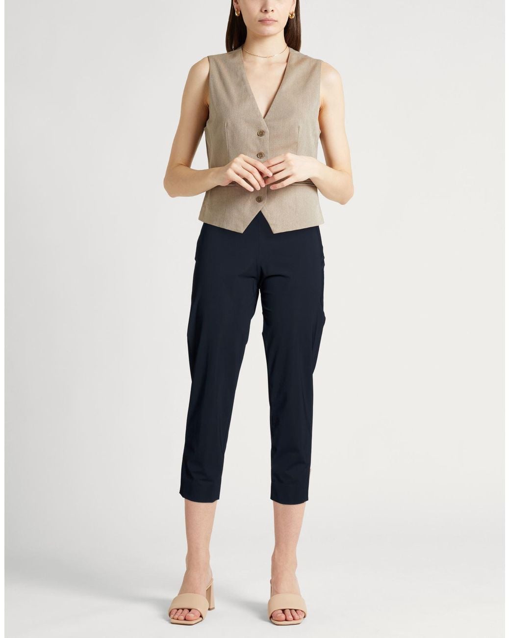PT Torino Blue Pants Polyamide, Elastane