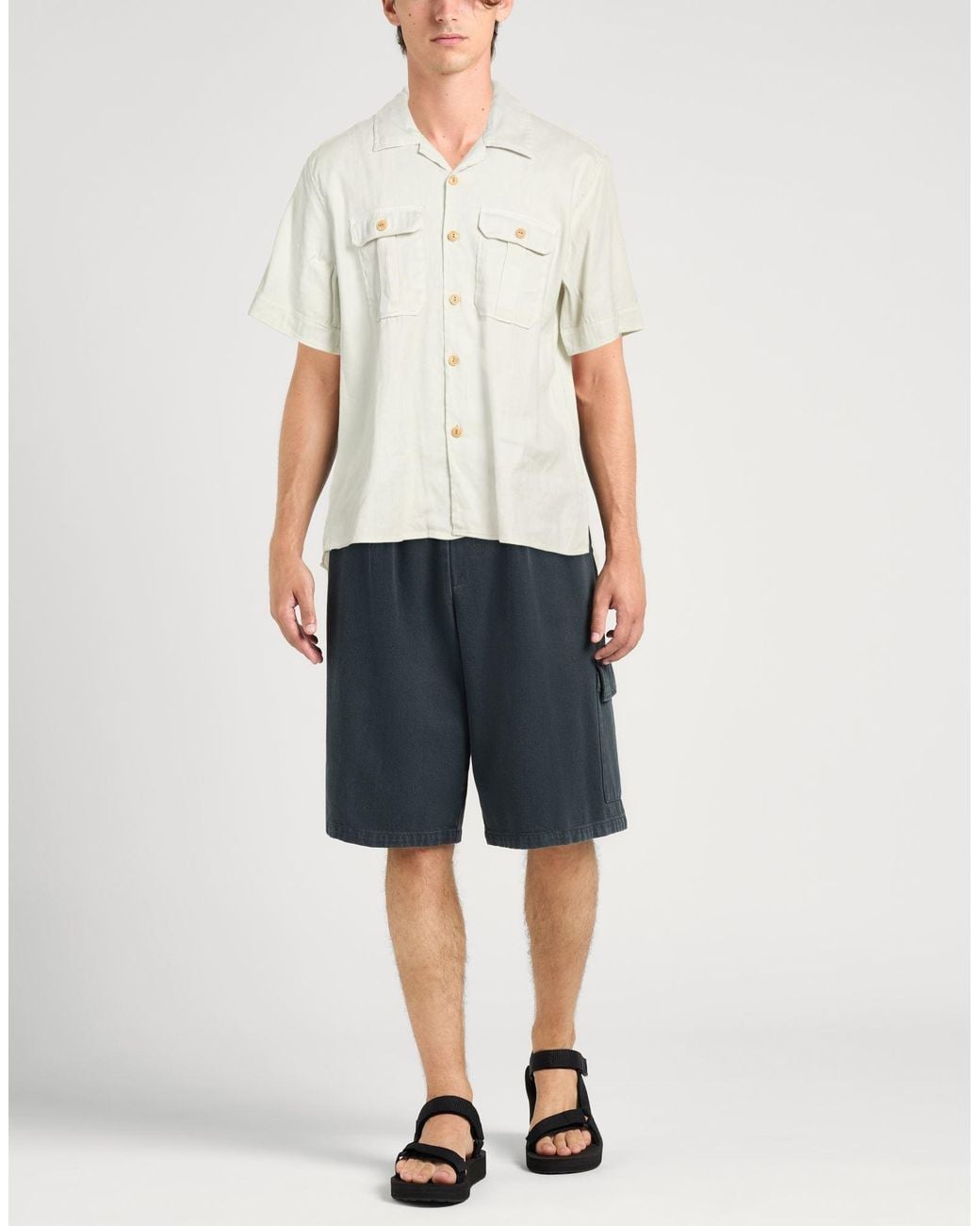 Camisa Eleventy de hombre de color White