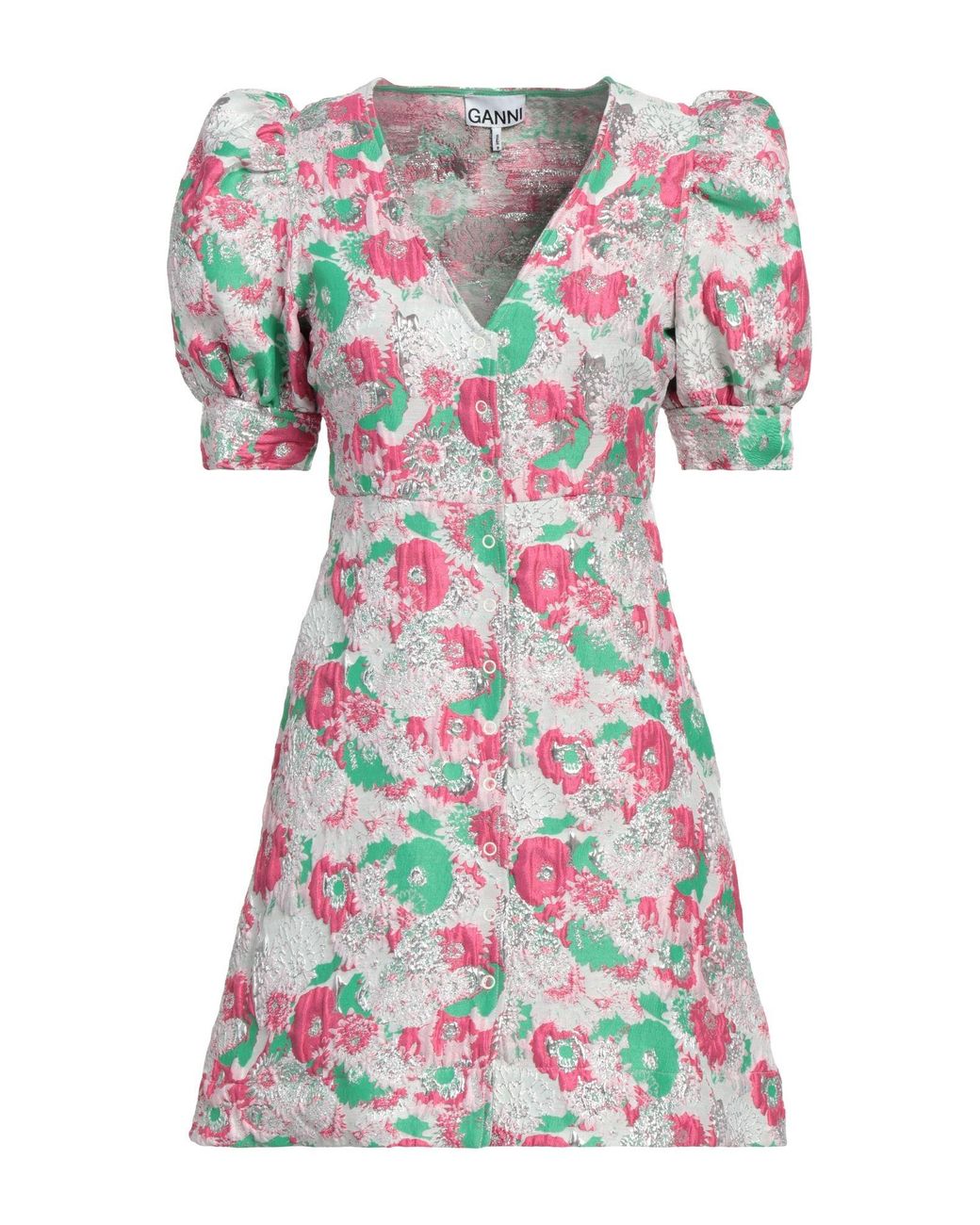 Ganni Pink Mini Dress