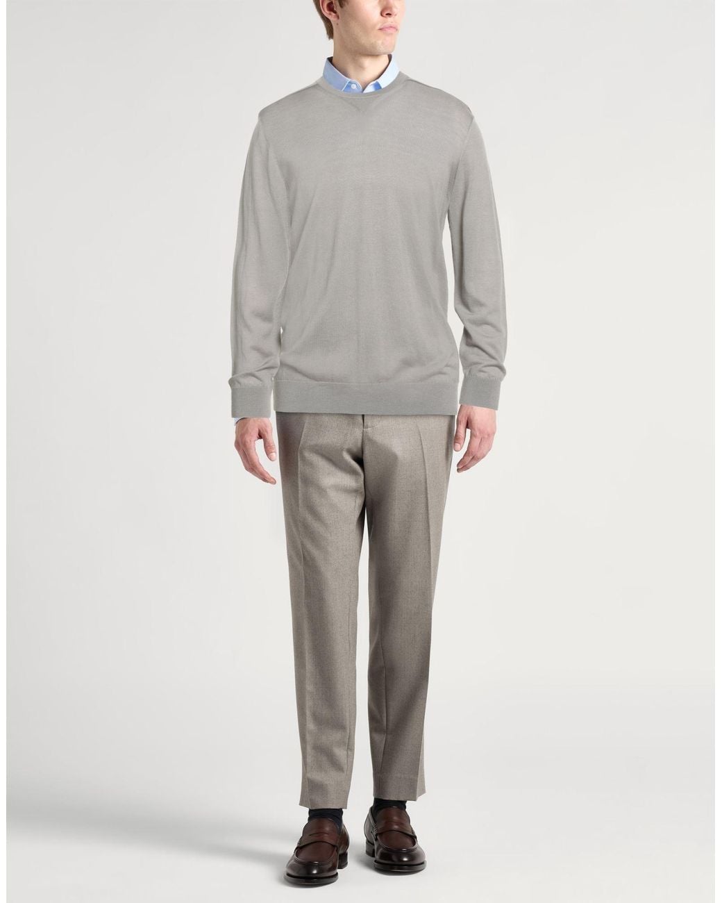 Emporio Armani Gray Jumper for men
