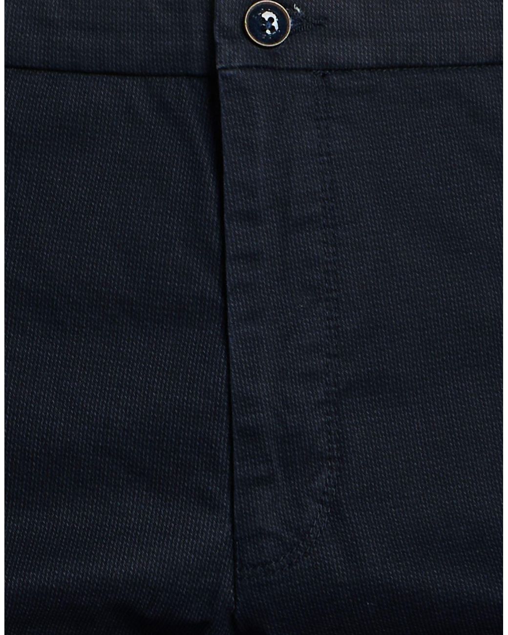 Bugatti Blue Midnight Pants Cotton, Elastane for men