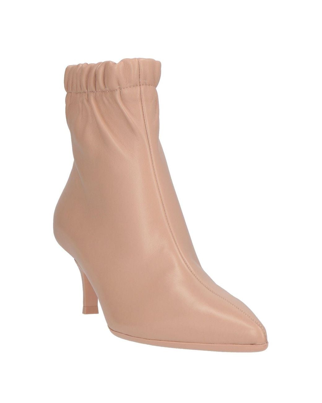 Gianvito Rossi Natural Ankle Boots