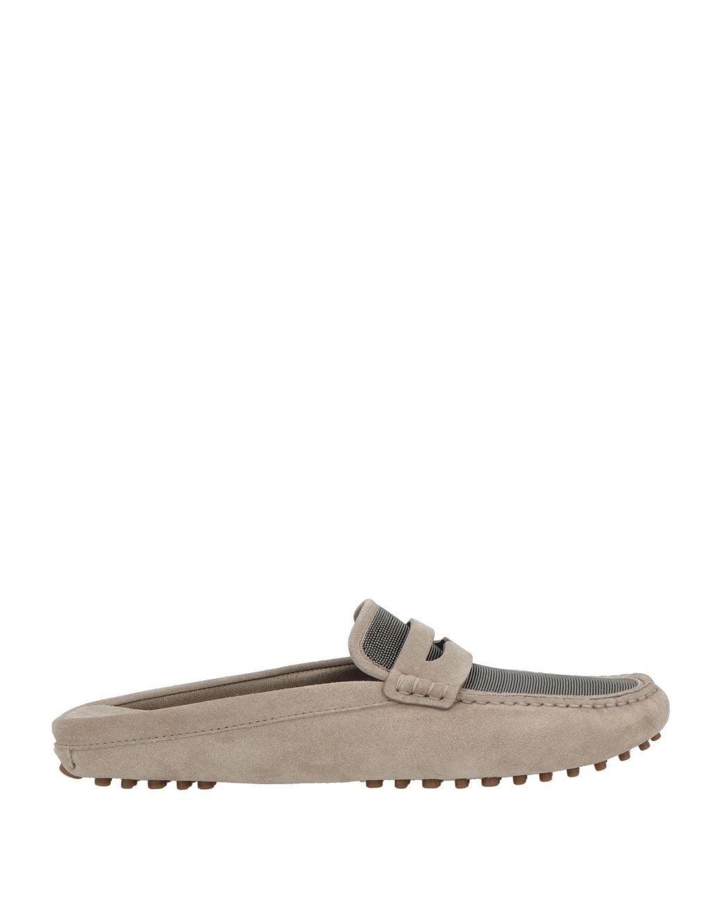 Brunello Cucinelli White Mules & Clogs Leather