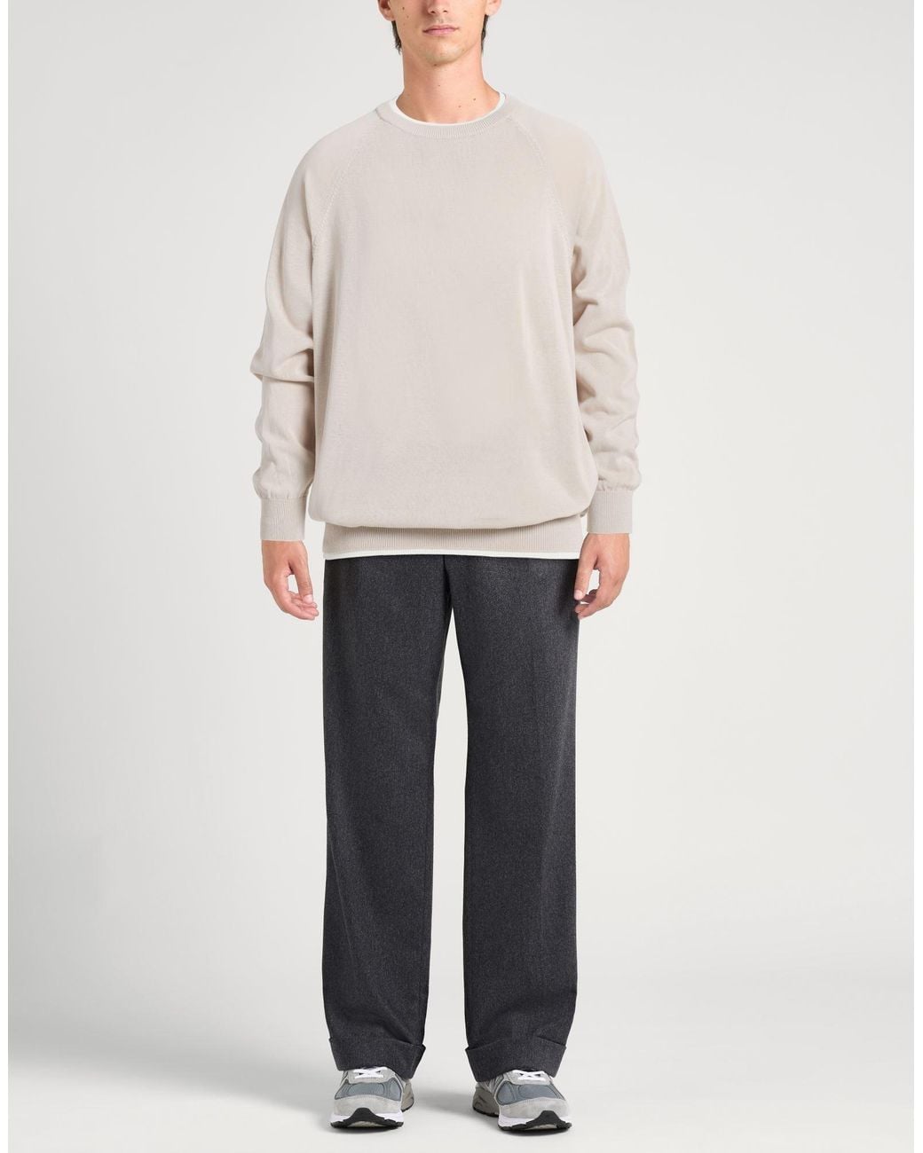 Eleventy White Jumper for men