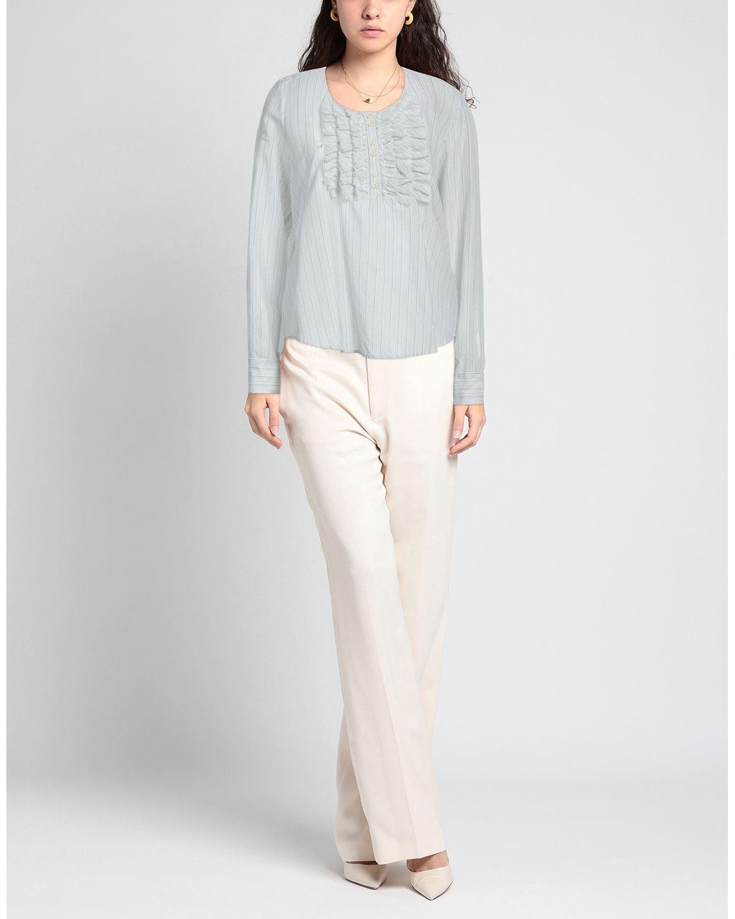 Manila Grace Gray Top