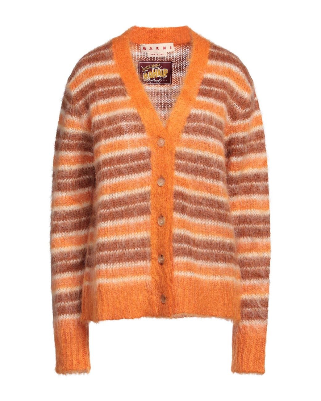 Marni Orange Cardigan