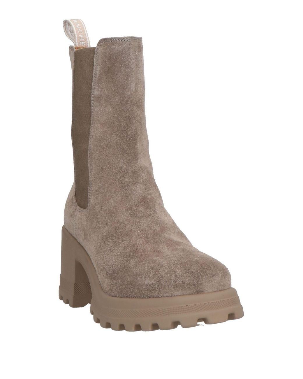 Voile Blanche Brown Taupe Ankle Boots Leather