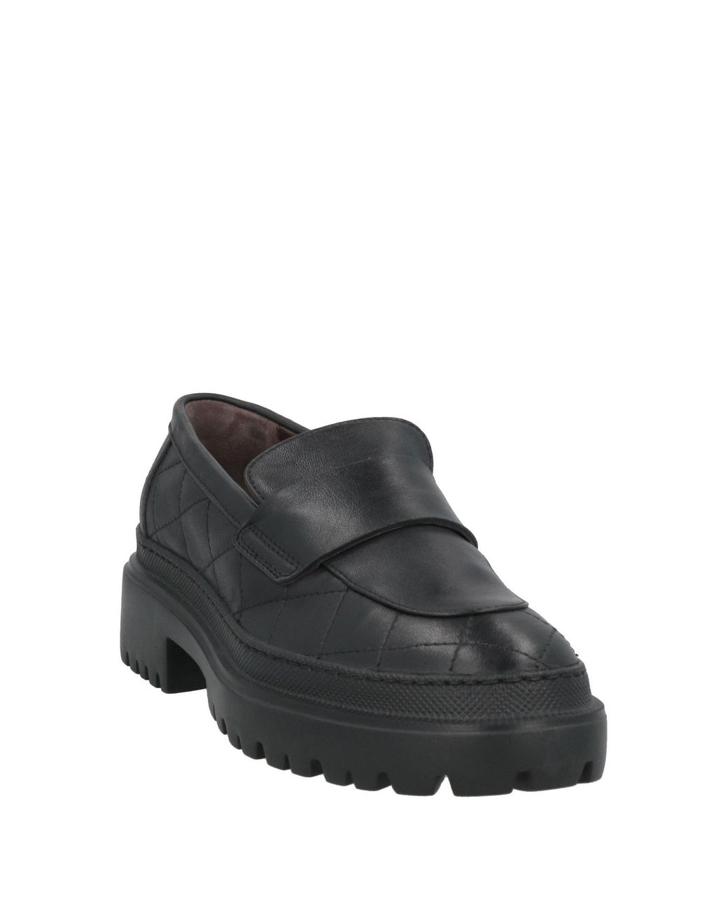 KARIDA Black Loafers Leather