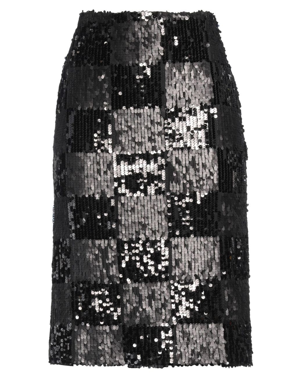 Jupe midi Grifoni en coloris Black